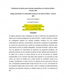Parámetros de diseño para viviendas sostenibles en el distrito de Moro