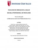 La Delincuencia Juvenil como Problema Social en S.J.L