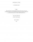 INFLUENCIA DEL CONFINAMIENTO POR COVID-19 EN LA SALUD Y CONDICIÓN FÍSICA