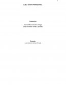 ÉTICA PROFESIONAL Pepe Grillo, ¿Una voz interna?