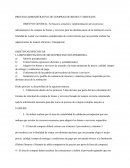 PROCESO ADMINISTRATIVO DE COMPRAS DE BIENES Y SERVICIOS