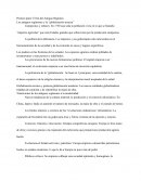 Primera parte: El fin del Antiguo Régimen