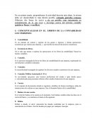 CONCEPTUALIZAR EN EL ÁMBITO DE LA CONTABILIDAD LOS TÉRMINOS
