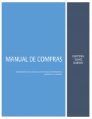 MANUAL DE PROCEDIMIENTOS DEL DEPARTAMENTO DE COMPRAS CAFETERÍA “DONDE QUIERAS”