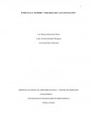 INFORME “VARIABLES DE LA INVESTIGACIÓN”