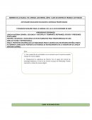 Planeacion escolar lengua