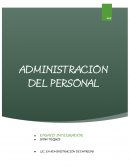 Administracion del personal