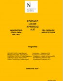 LABORATORIO DEL CURSO DE FÍSICA PARA ARQUITECTURA