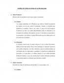 Análisis de la Base de Datos de un Restaurante