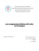 Los componentes básicos del color en la imagen