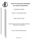 Situación económica de Juchitán después del terremoto del 7 de septiembre