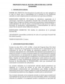 Diversificación de la producción con valor agregado en la caña de azúcar para la sostenibilidad de la economía de los productores asociados en cuatro organizaciones de cañicultores en la provincia de Bolívar