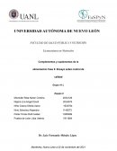 Control de calidad de los suplementos