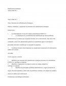 Elementos de la Planificación Estratégica