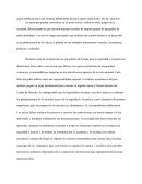 Actores Sociales y Elementos para la construcción de una política de Estado