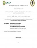 EJECUCIÓN DE ENSAYOS DE LABORATORIO, INSPECCIÓN, MUESTREO Y CERTIFICACIÓN DE PRODUCTOS CARNICOS