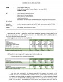 Análisis de ratios de gestión - empresa Azucarera