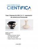 Caso: Empresa ALLPA S. A. C.: exportación de cerámica de Chulucanas