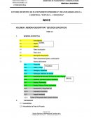 ESTUDIO DEFINITIVO DE MANTENIMIENTO PERIODICO Y TRANSITABILIDAD DE LA CARRETERA: “PATIVILCA – CONOCOCHA”