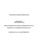 TRASTORNO DE ANSIEDAD GENERALIZADA