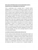 IMPLICANCIAS EPISTEMOLÓGICAS QUE SON NECESARIAS OARA EL EJERCICIO DEL ROL PROFESIONAL DEL PSICÓLOGO