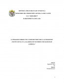 LA PEDAGOGIA PRODUCTIVA COMO RECURSO PARA LA AUTOGESTION INSTITUCIONAL EN LA ELABORACION DE PRODUCTOS BASICOS DE LIMPIEZA