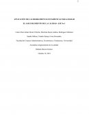 APLICACIÓN DE LAS HERRAMIENTAS ESTADÍSTICAS