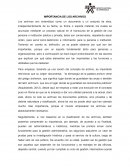 Ensayo importancia de los archivos