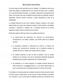 REALIDAD NACIONAL