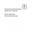 Informe de Filosofía de las Ciencias