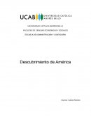 Descubrimiento de América