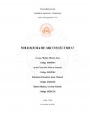 SOLDADURA DE ARCO ELÉCTRICO
