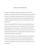 LA ETICA DE LA INVESTIGACION