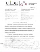 Importancia de las plataformas virtuales