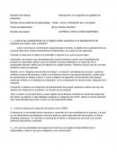 Introducción a la ingeniería en gestión de proyectos