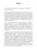 Seguimiento y evaluación políticas públicas