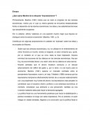 Ensayo de economía. ¿Qué opina Mankiw de la etiqueta “keynesianismo”?
