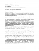 CASO PRACTICO PLANIFICACION Y GESTION PROYECTOS