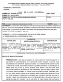 PLAN DE CLASE PROYECTADO