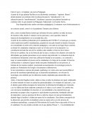 Entre el ayer y el mañana: una nueva Pedagogía