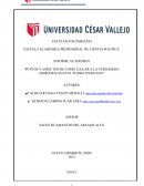 Puntos y aspectos de como llegar a la verdadera democracia en el pueblo peruano