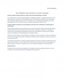 Posibilidades de éxito y abandono de un cliente en psicoterapia