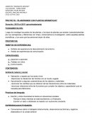 PROYECTO: “ELABORAMOS CON PLANTAS AROMATICAS”