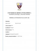 Psicología del Desarrollo II.