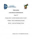 Ensayo sobre: “La ética explicada a todo el mundo”