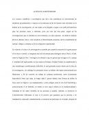 La etica de la investigacion