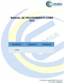 Manual de proceso de certificación como OCC