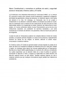 Marco constitucional y normativas en políticas de salud en Venezuela, América Latina y El Caribe