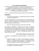 TALLER AUDIENCIAS PRELIMINARES