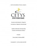 Análisis de Mercados Internacionales “Comercio Internacional en México”